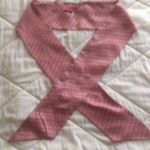 Vineyard Vines pink lemonade scarf / belt