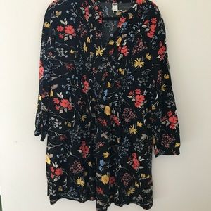 Floral dress long sleeve