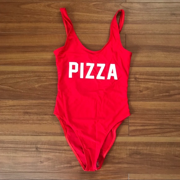 Pizza Swimsuit - Picture 2 of 3