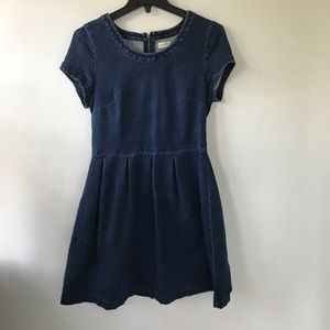 Maison Jules fit & flare denim dress, sz L