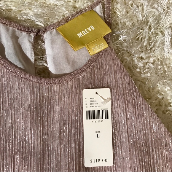 ❌Sold❌ Anthropologie Maeve Waverly Shimmer Top - Picture 5 of 7