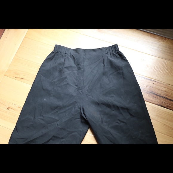 Express 100% silk long baggy high waited pants - Picture 4 of 4