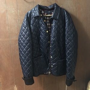 Tommy Hilfiger Medium Navy Blue Women's Jacket.