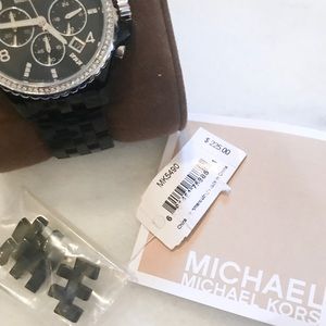 Michael Kors black watch!