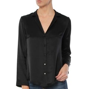 Amanda Uprichard 'Yvonne' Silk Pajama Top XS