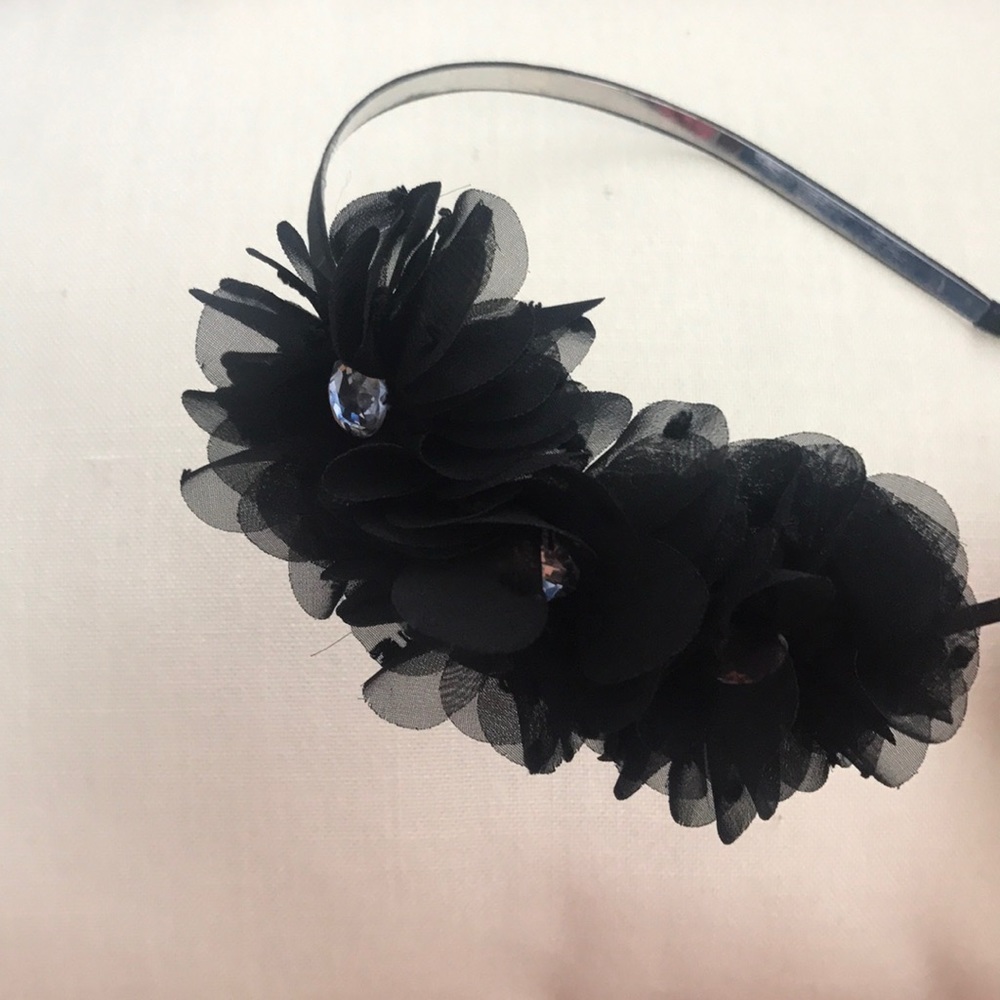 Flower bling headband