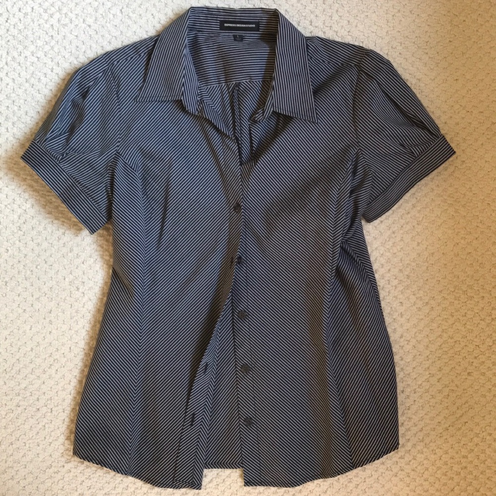 Express fitted Button down