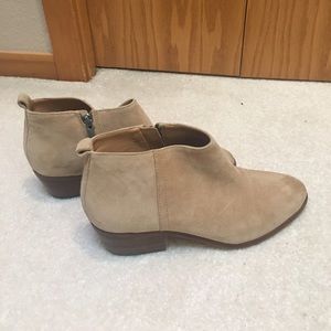 Jcrew tan booties