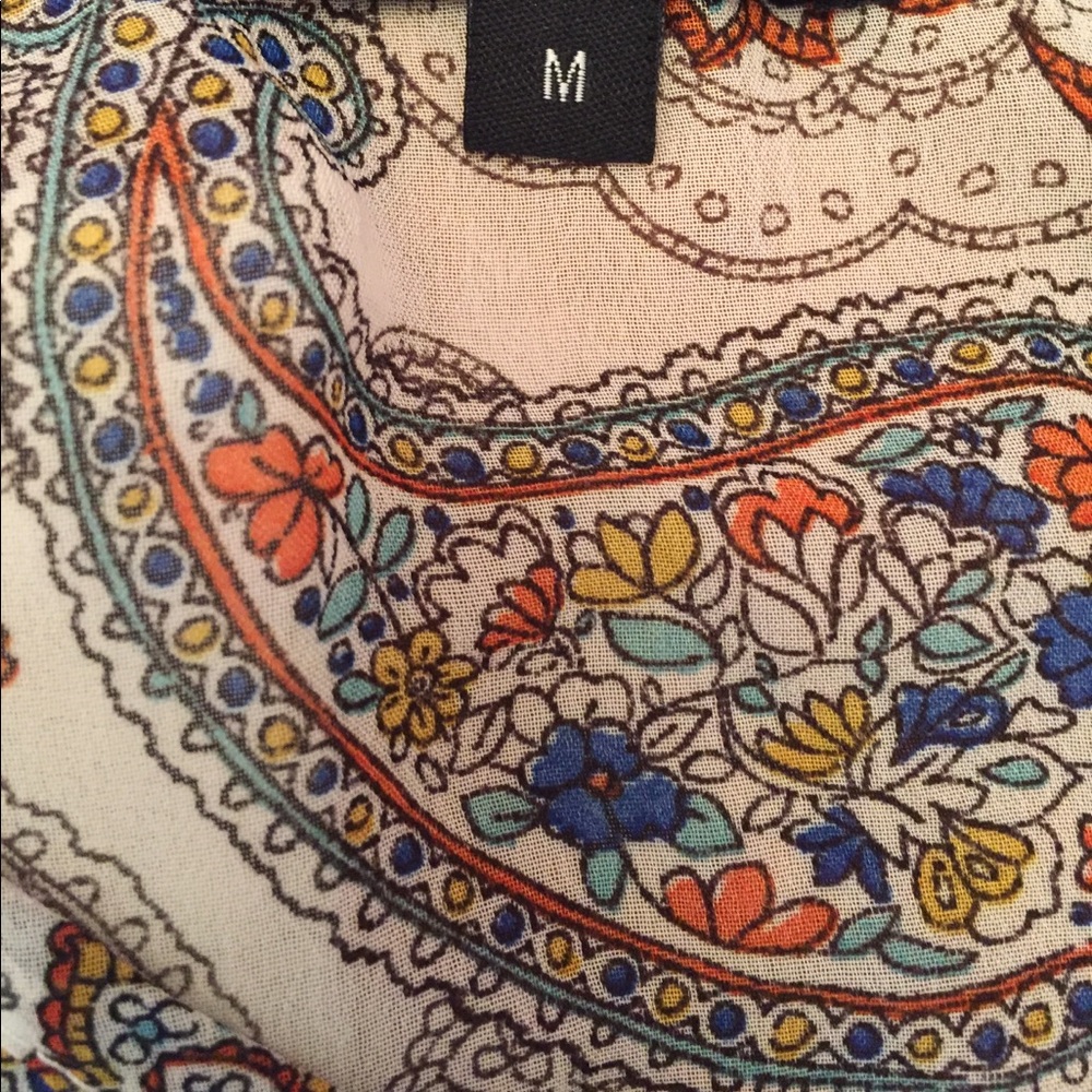 Patterned sheet blouse - Picture 2 of 2
