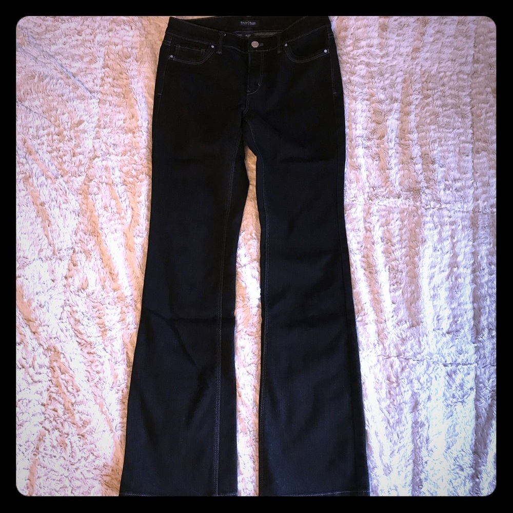 White House Black Market 4R black jeans