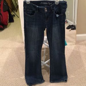 American eagle size 6 regular flare jean