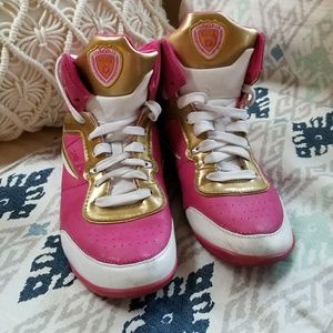 Fila Pink and Gold Shoe