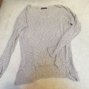 Oversized blush brandy melville sweater