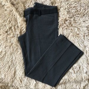 Express Dark Grey Editor Dress Pants