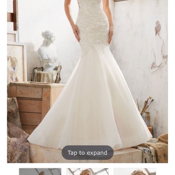 Mori Lee wedding dress style 8120 - Picture 2 of 4