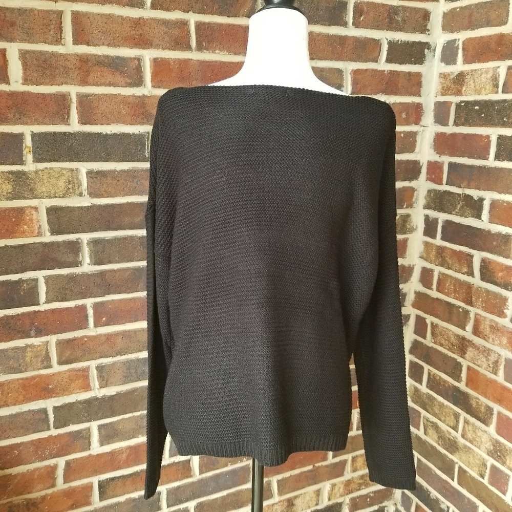 Side Zip Cable Knit Sweater - Picture 6 of 8