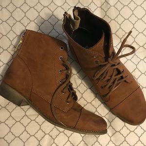 Brown Steve Madden Booties Size 8