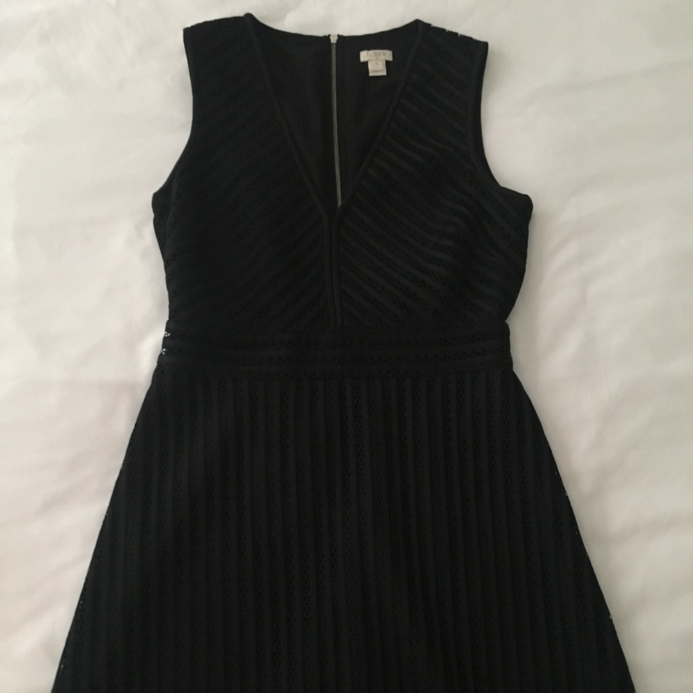J Crew Size 4 Black Dress
