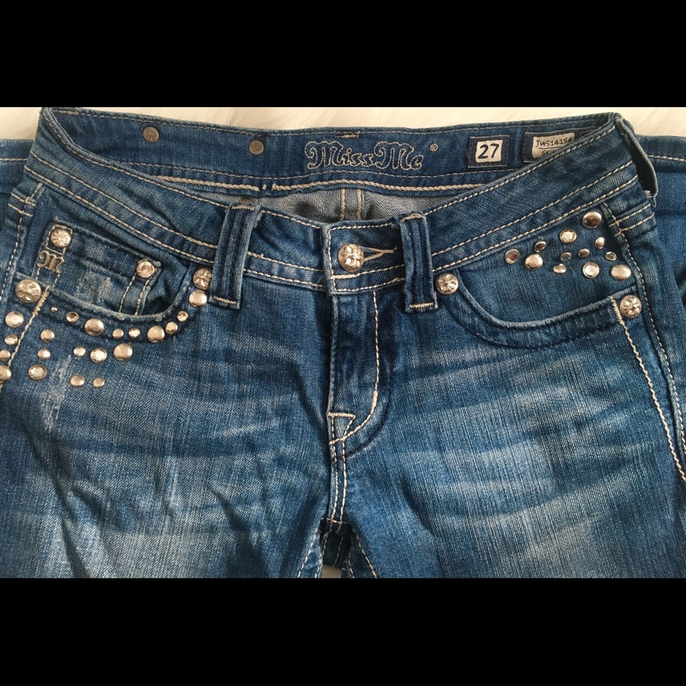 Miss Me Embellished Skinny Jeans 👖 💎