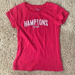 Pink Girls tshirt, size small