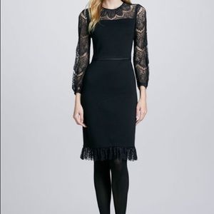 Tory Burch Tiana Sheath Lace Cocktail Dress Small