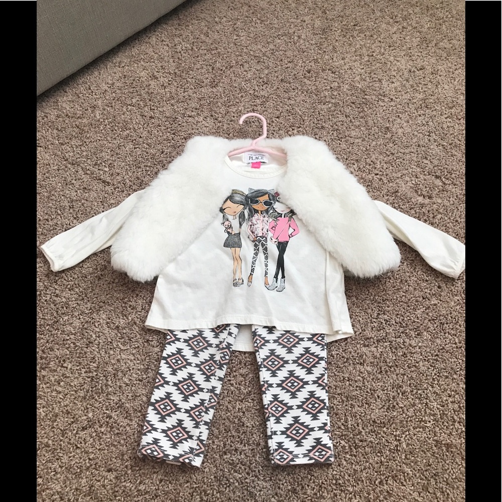 Super Fashionable 3 Piece Children's Place Set
