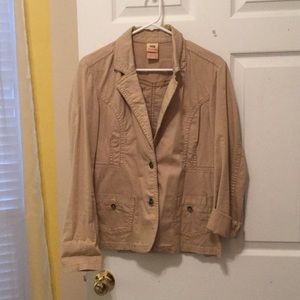 Faded Glory Tan Large Jacket