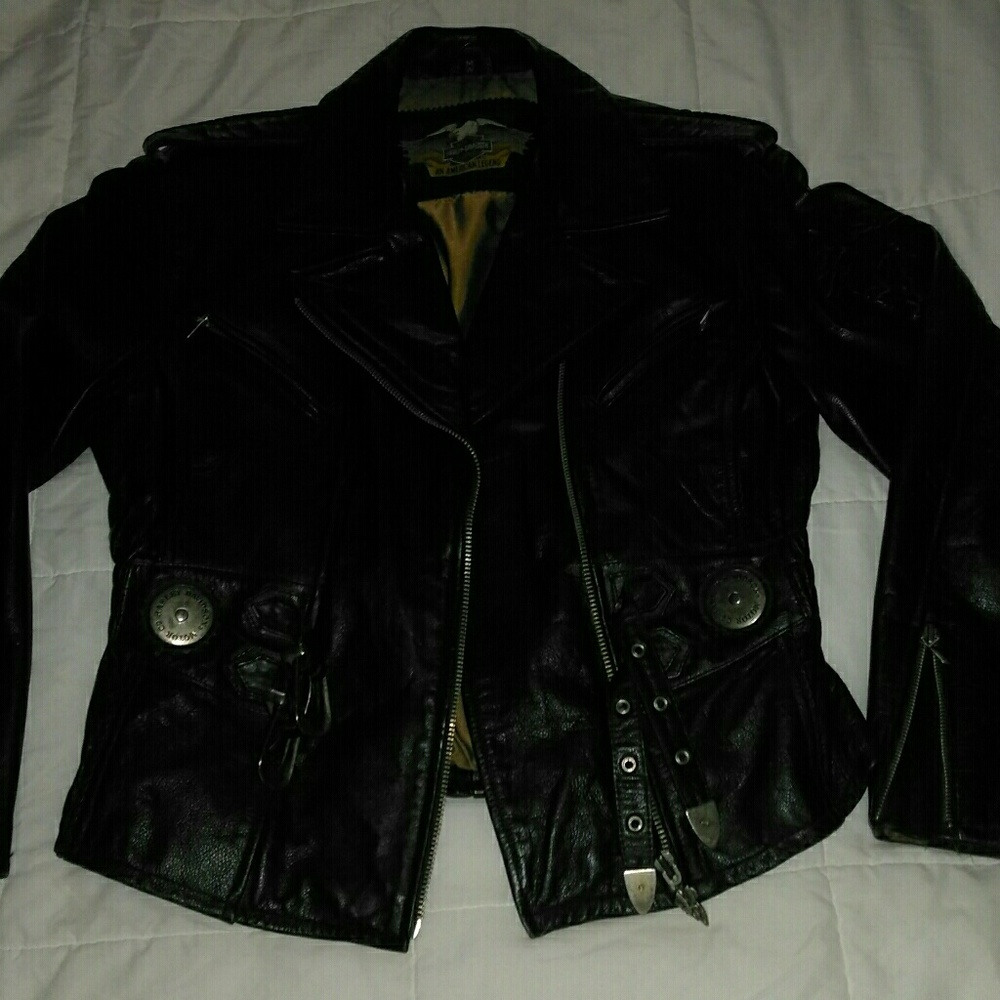 Harley Davidson Sierra Leather Jacket, Women's med