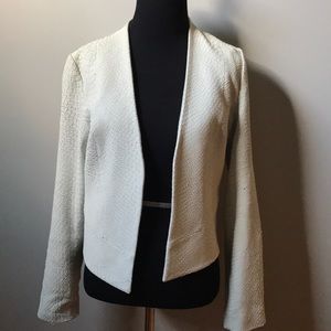 Joie sitra snake effect leather jacket