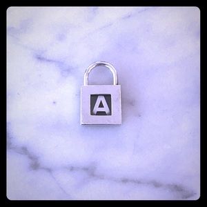 Tiffany & Co. "A" lock charm