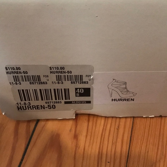 Purple Aldo Strappy Heels - Picture 7 of 7