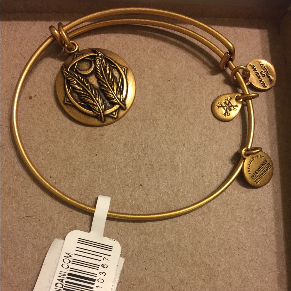 NWT Alex and Ani GODSPEED Bracelet