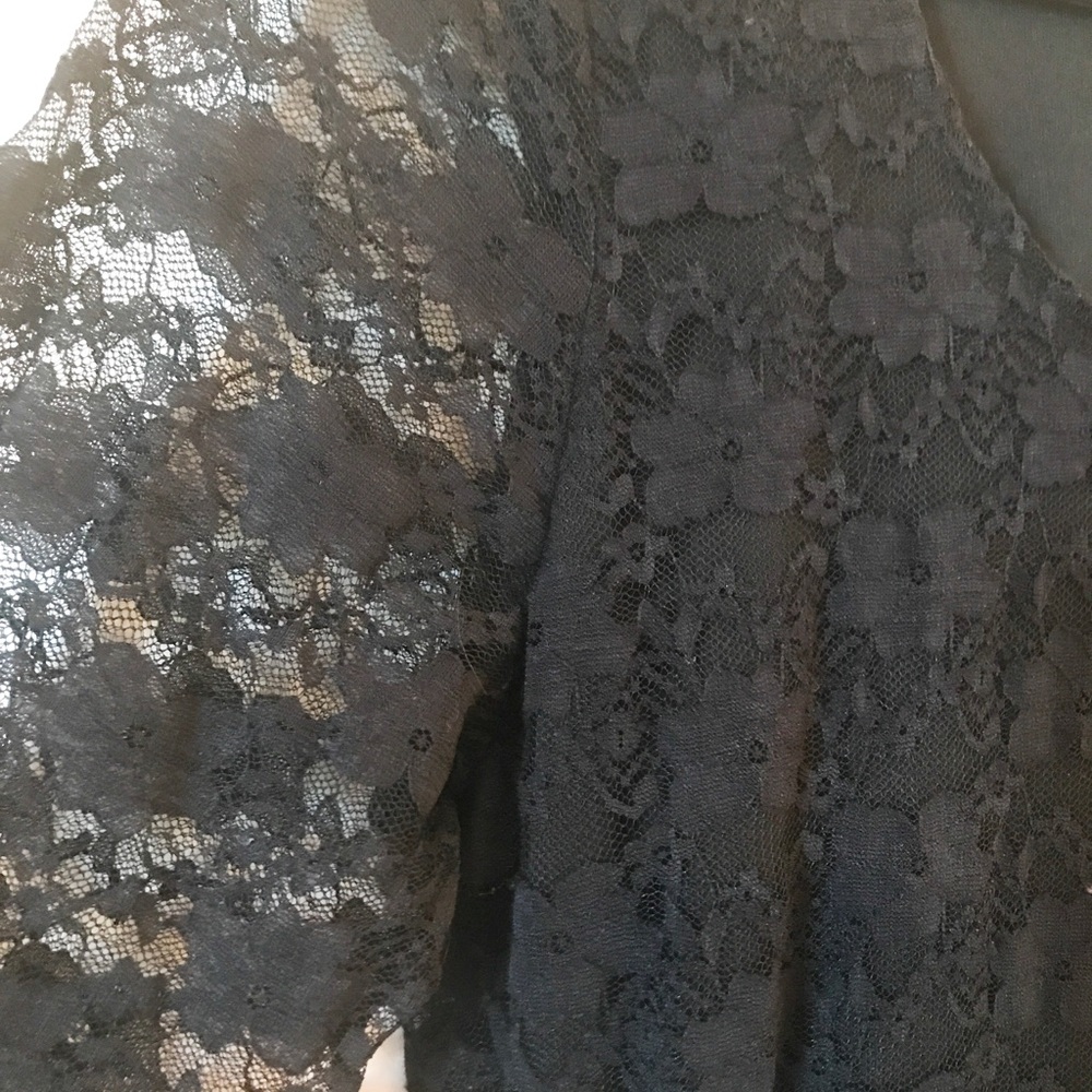 Little black lace dress!