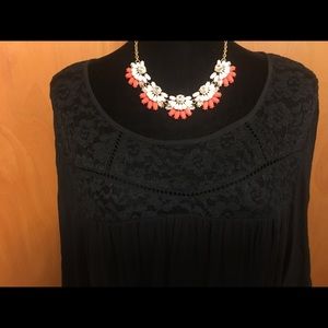 Black Tunic Shirt Dress