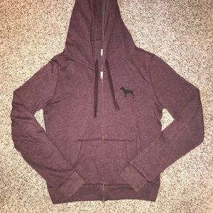 Maroon/purple PINK sweatshirt