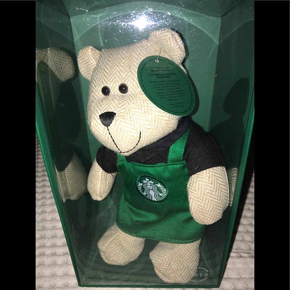 Starbucks barista bear