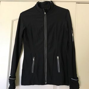 Kirkland size medium black track jacket