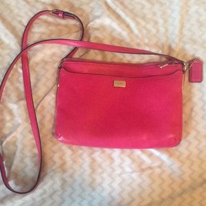 Hot pink authentic Coach purse