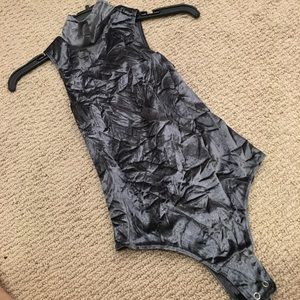 Velvet body suit! Never worn!