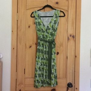 Boden jersey wrap dress