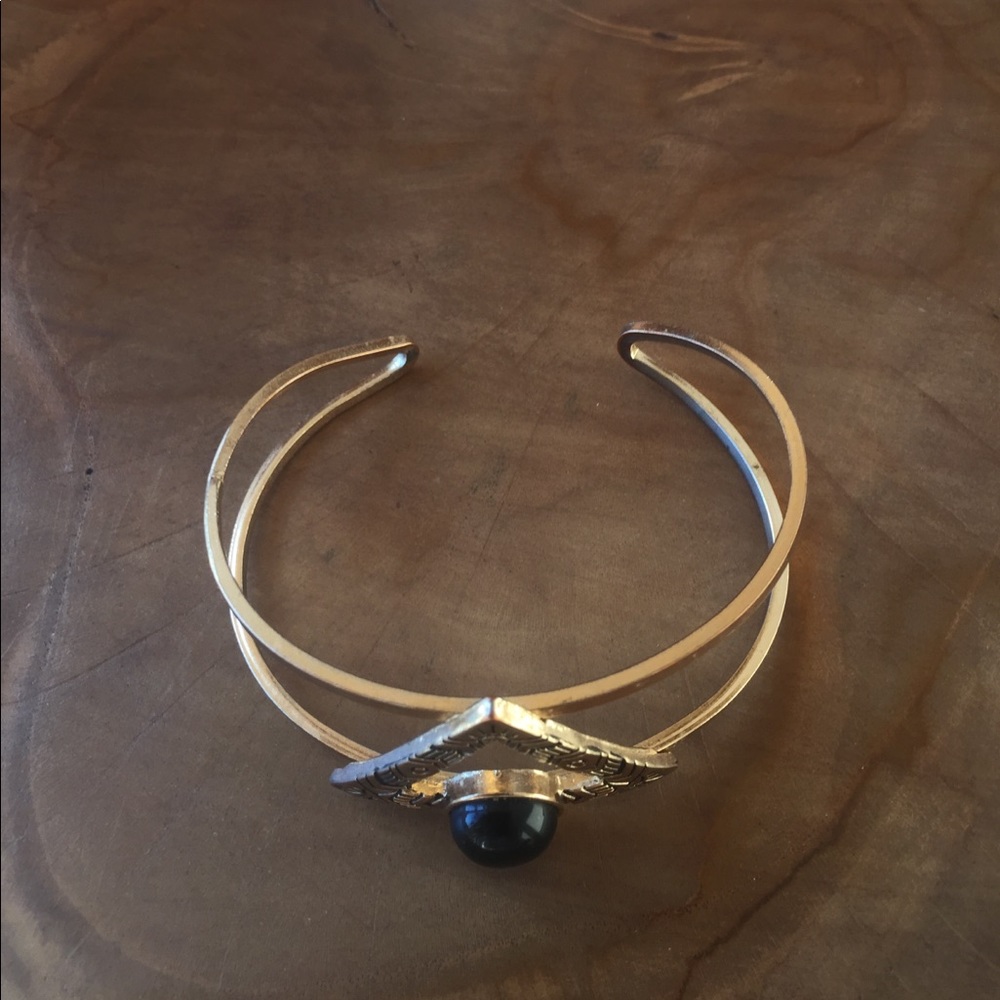 Boho Bracelet Triangle Circle Adjustable - image 3