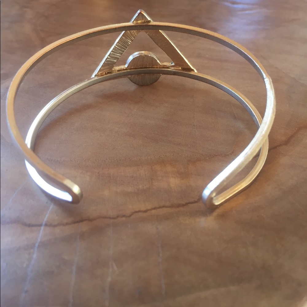 Boho Bracelet Triangle Circle Adjustable - image 4