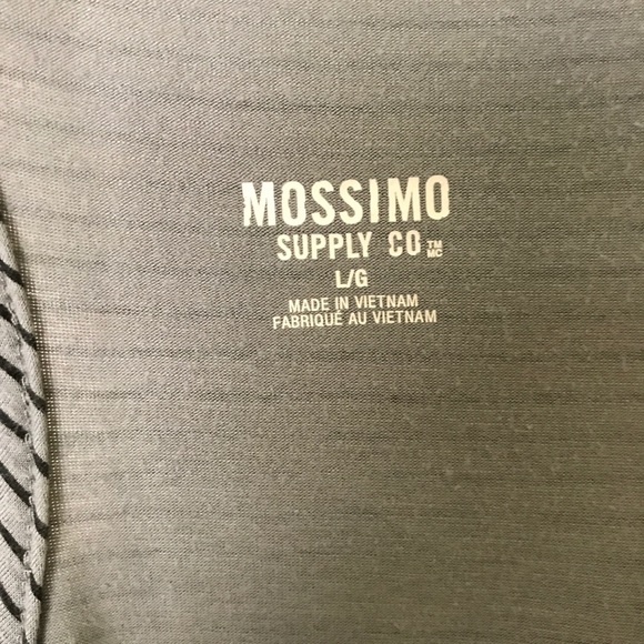 Mossimo gray and black striped maxi halter dress - Picture 3 of 4