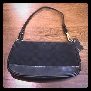 Auth Coach black handbag