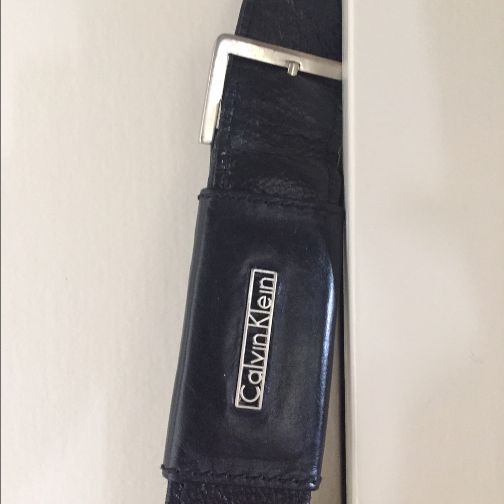 Calvin Klein black messenger bag