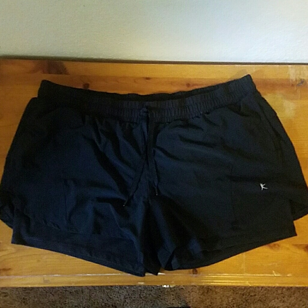 Black Danskin athletic shorts