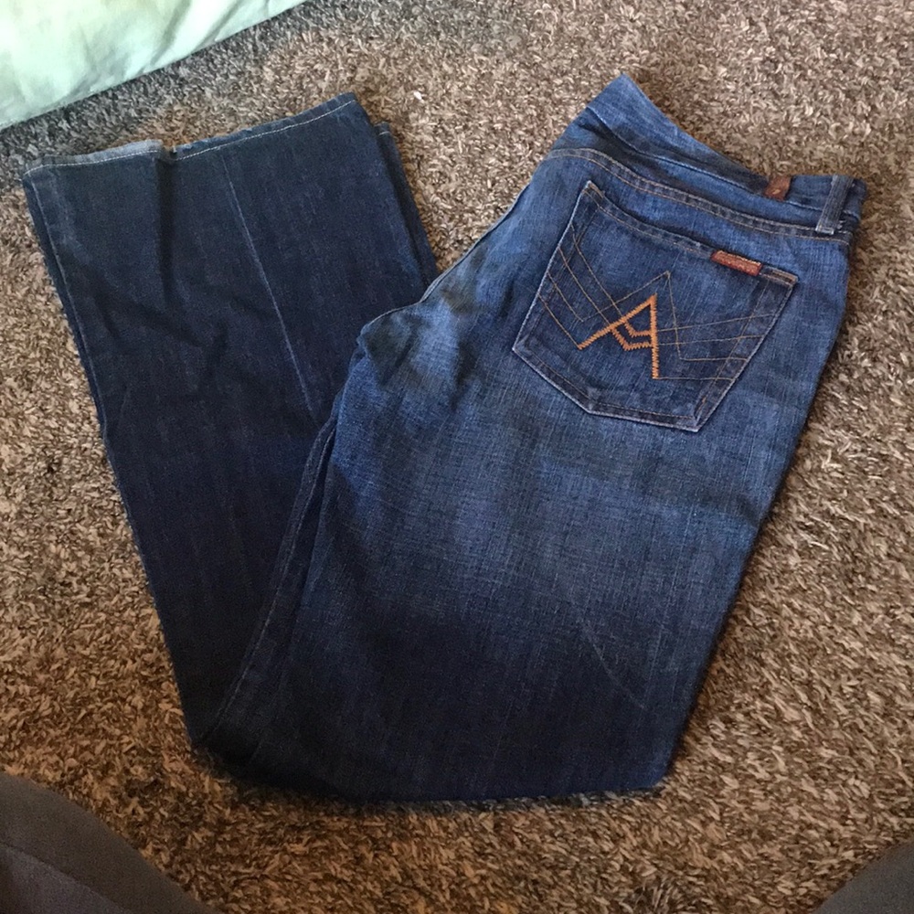 "A" pocket Seven For All Mankind Jean