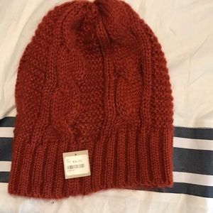 Burnt orange beanie