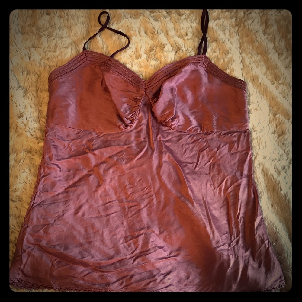 Express dark rose colored camisole size small