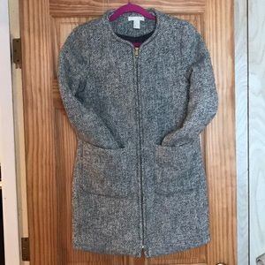 Gray&white H&M mid-length Jacket